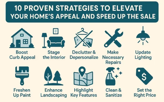 Home Sale Strategies infographic