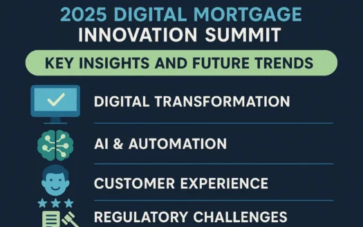 Digital Mortgage Summit 2025 infographic