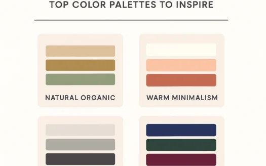 2025 Home Color Trends infographic