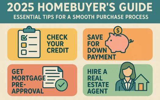 2025 Homebuying Tips infographic