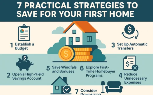 Home Saving Strategies infographic