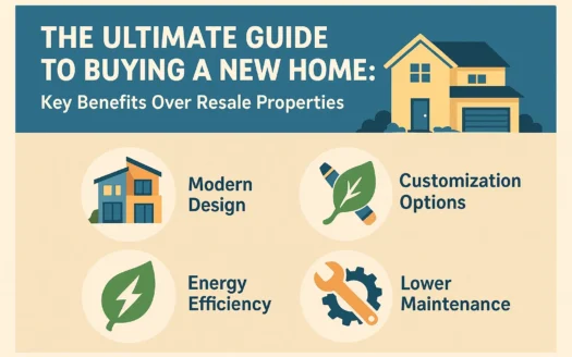 New Home Buying Benefits infographic