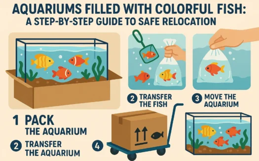 Aquarium Moving Guide infographic