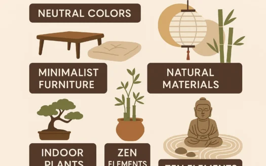 Zen Living Decor infographic