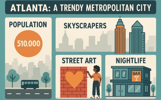 Trendy Atlanta Vibes infographic