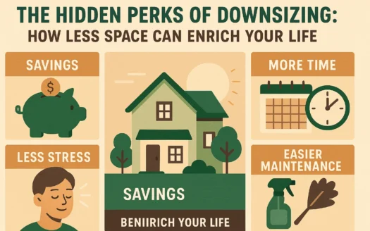 Downsizing Benefits Infographic infographic