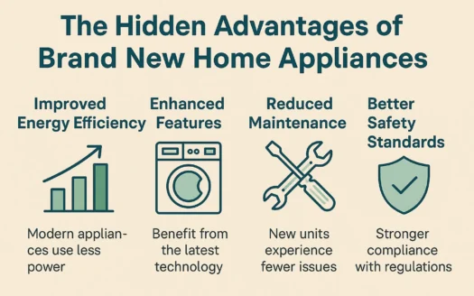 New Appliance Perks infographic