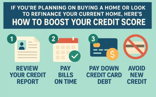 Boost Your Credit Score infographic