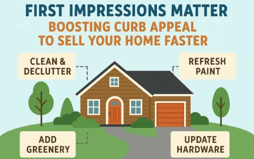 Boosting Curb Appeal infographic