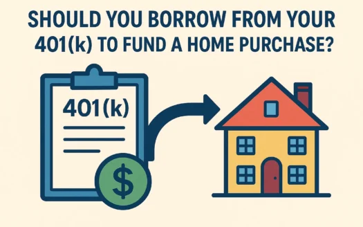401(k) Home Purchase Debate infographic