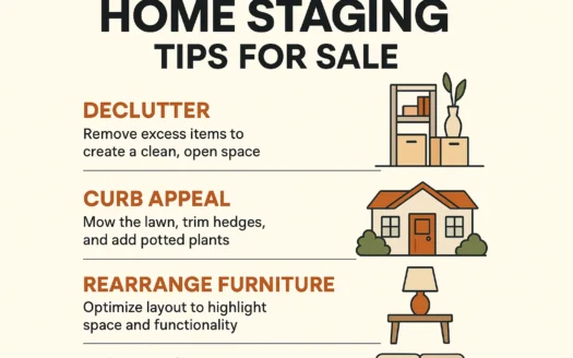 Home Staging Tips infographic