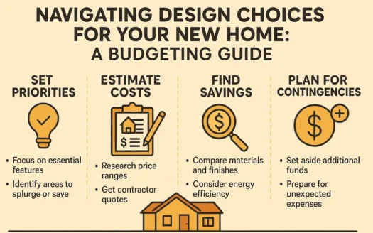 Home Design Budgeting Guide infographic