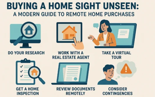 Remote Home Buying Guide infographic
