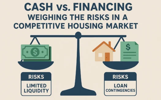 Housing Market Finance Dilemma infographic