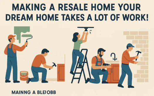 Transforming Resale Homes infographic