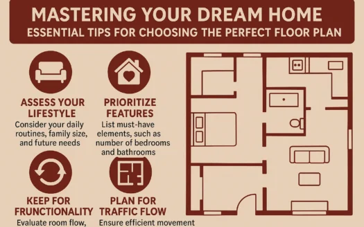 Perfect Floor Plan Tips infographic