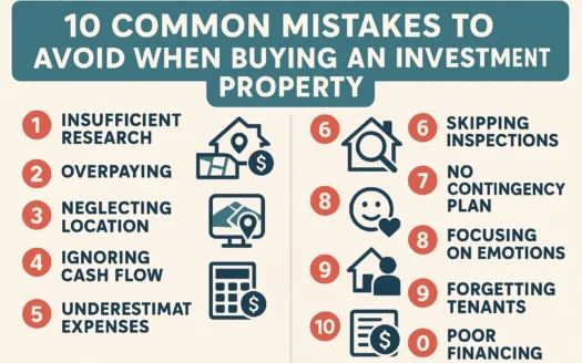 Investment Property Tips infographic