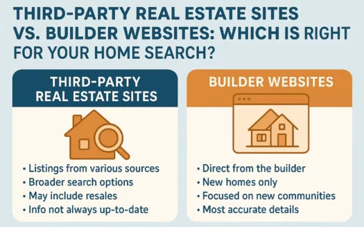 Real Estate Search Decision infographic