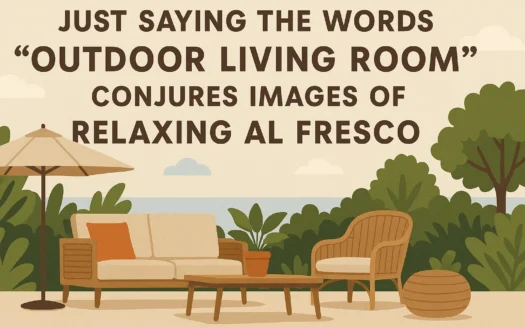 Outdoor Living Haven infographic