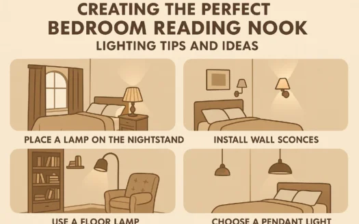 Bedroom Reading Nook infographic
