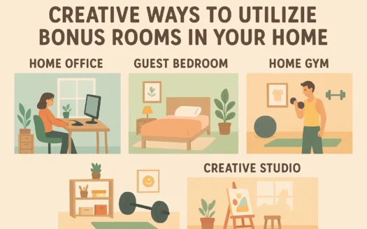 Bonus Room Ideas infographic