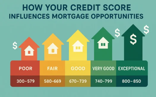Credit Score Impact infographic