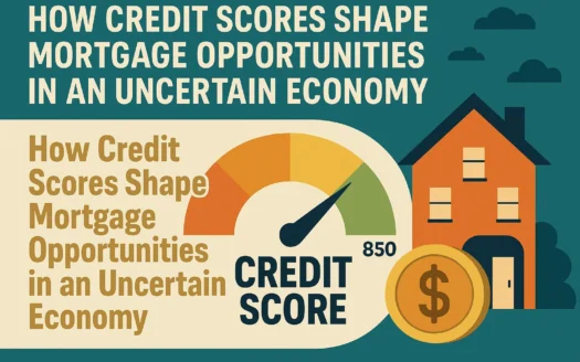 Credit Scores' Mortgage Impact infographic