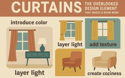 Curtain Design Insights infographic