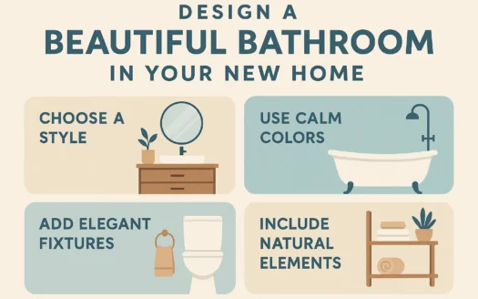 Bathroom Design Guide infographic