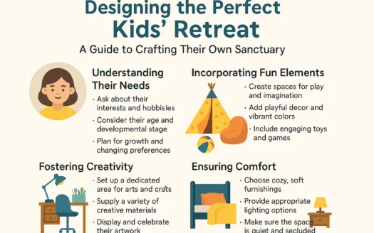 Kids' Sanctuary Design infographic