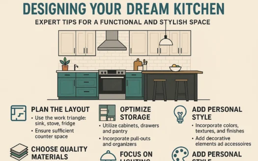Dream Kitchen Design infographic