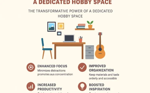 Hobby Space Infographic infographic