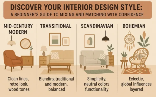 Interior Design Guide infographic
