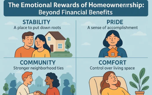 Homeownership Emotional Rewards infographic