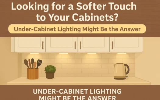 Under-Cabinet Lighting Benefits infographic