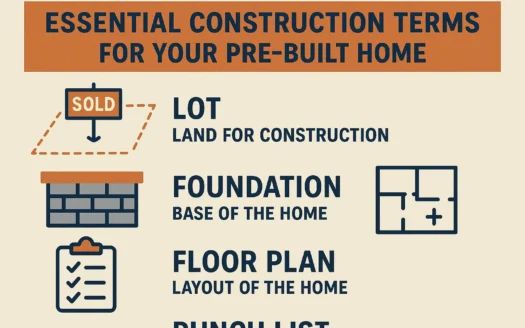 Pre-Built Home Guide infographic