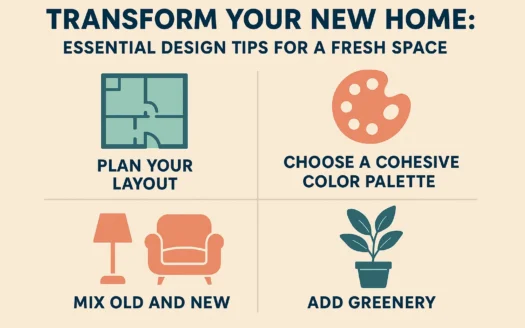 Home Design Tips infographic