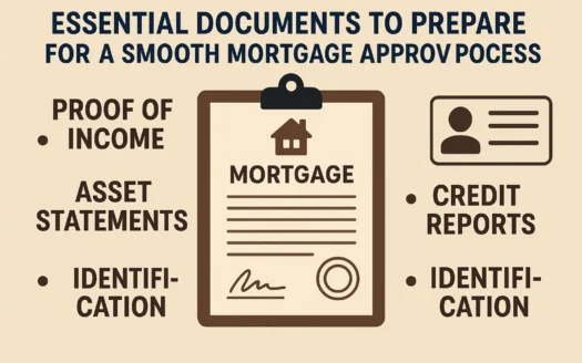 Mortgage Approval Essentials infographic