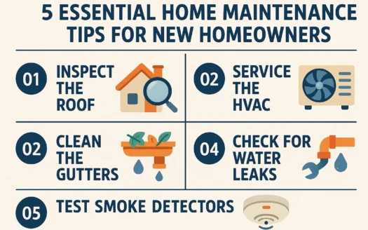 Home Maintenance Essentials infographic