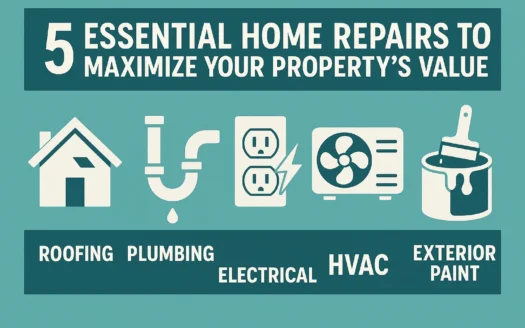 Maximize Property Value infographic