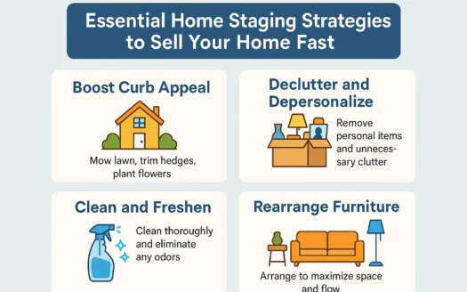 Home Staging Tips infographic