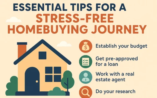 Homebuying Journey Tips infographic