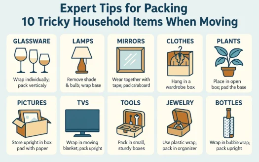 Packing Tips Infographic infographic