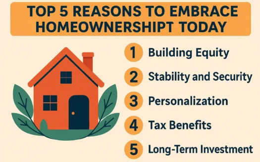 Embrace Homeownership Today infographic