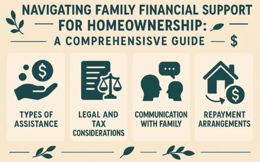 Family Homeownership Guide infographic