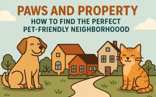 Pet-Friendly Neighborhood Guide infographic