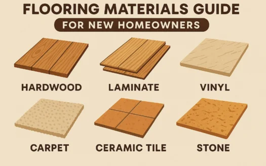 Home Flooring Options infographic