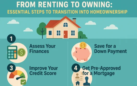 Homeownership Transition Guide infographic