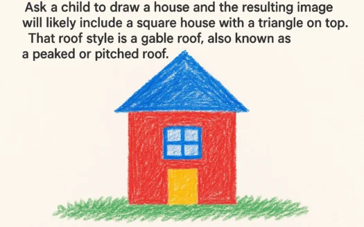 Child's House Drawing infographic