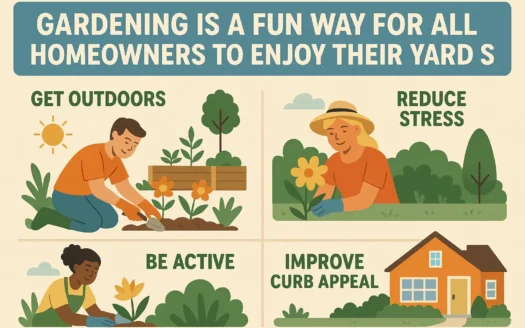 Enjoy Gardening at Home infographic